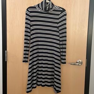 Maeve Long Sleeve Turtleneck Dress